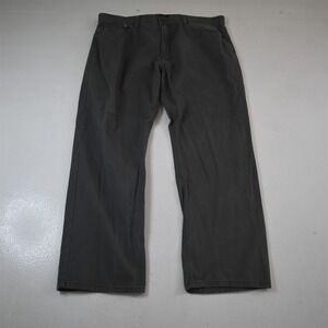 Gap 38x30 Straight 5 Pocket Gray‎ Stretch Twill Mens Jeans